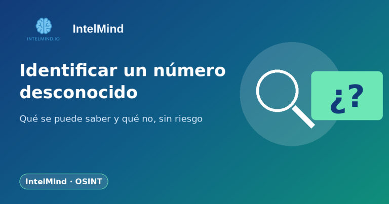 Cómo identificar un número de teléfono desconocido y protegerte del fraude