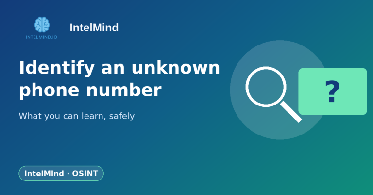 How to identify an unknown phone number and protect yourself from fraud